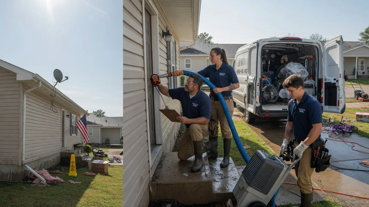 Ceiling Water Damage Restoration in Burlington, WV near me